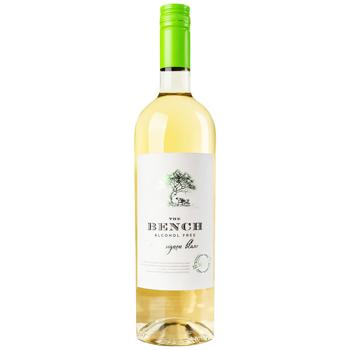 Вино The Bench Sauvignon безалкогольное белое полусухое 0,5% 0.75л - купить, цены на Идеал - фото 1