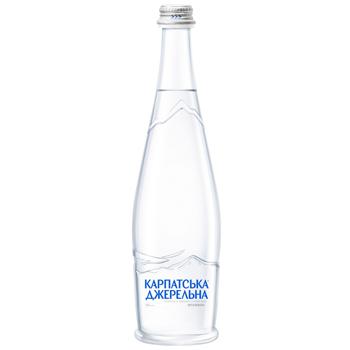 Karpatska Dzherelna Non-Carbonated Mineral Water 0.5l - buy, prices for Supermarket "Kharkiv" - photo 1