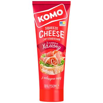 Сыр плавленый Комо хамон 50% 150г - купить, цены на Чудо Маркет - фото 1
