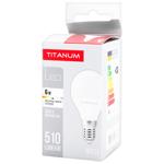 Titanium LED Lamp G45 6W E14 4100K