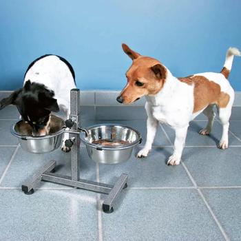 Trixie Rack with Bowls 15cm 2x750ml - buy, prices for MasterZoo - photo 2