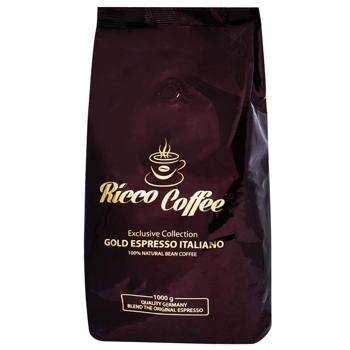 Ricco Coffee Gold Espresso Italiano Coffee Beans 1kg - buy, prices for Tavria V - photo 1