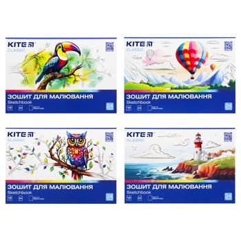 Kite Classic Drawing Book 24 sheets - buy, prices for MegaMarket - photo 1