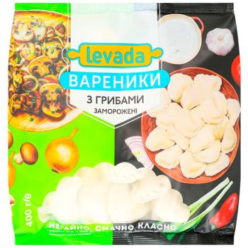 Вареники Levada с грибами 400г - купить, цены на КОСМОС - фото 1