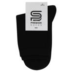 Шкарпетки Premier Socks чоловічі класичні махрові р.25 чорний