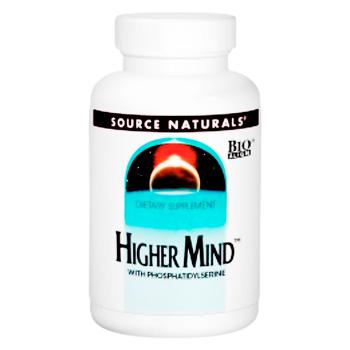 Поліпшення роботи мозку, формула, Higher Mind, Source Naturals, 60 таблеток - купити, ціни на Біотус - фото 1