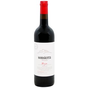 Sonsierra Crianza Red Dry Wine 13.5% 0.75l - buy, prices for WINETIME - photo 1