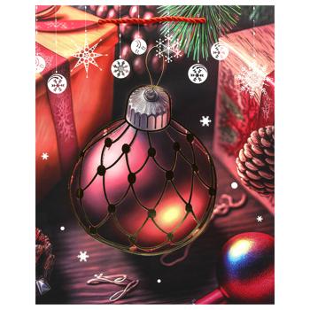 Пакет паперовий Angel Gifts Новорічний 26*32*10см - купити, ціни на За Раз - фото 4