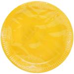 Actuel Dinner Yellow Plate 23cm 10pcs