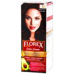 Крем-краска Florex для волос цвет махагон