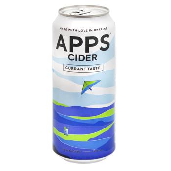Apps Black currant-lavender Cider 5.5% 0.5l