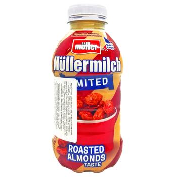 Напиток молочный Müller Карамелизованный миндаль 1,5% 400г