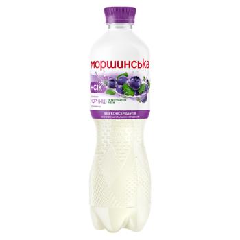 Вода питна Моршинська негазована зі смаком Чорниця-М'ята 0,5л - купити, ціни на КОСМОС - фото 1