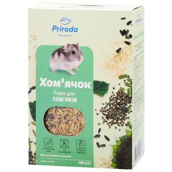 Food for hamsters Priroda Hamster 500g - buy, prices for MasterZoo - photo 1