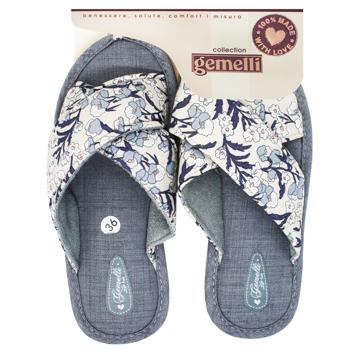 Капці домашні Gemelli Квіти 2 жіночі р.36-41 - купити, ціни на NOVUS - фото 3