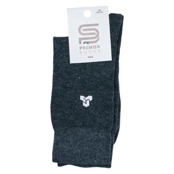 Носки Premier Socks Эконом мужские классические р.25 серый - купить, цены на ЕКО Маркет - фото 1