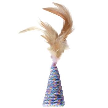 MasterZoo Feather Teaser Cat Toy 14x3cm Color in Assortment - buy, prices for MasterZoo - photo 2