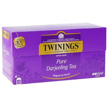 Twinings Pure Darjeeling Black Tea 2g*25pcs - buy, prices for COSMOS - photo 3