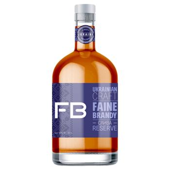 Faine Plum Reserve Brandy 40% 0.5l - buy, prices for Za Raz - photo 1