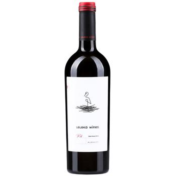 Вино Leleka Wines Red красное полусладкое 12% 0,75л - купить, цены на NOVUS - фото 1