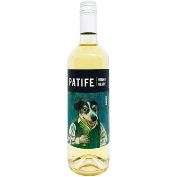 Вино Patife Vinho Verde белое сухое 10% 0,75л - купить, цены на КОСМОС - фото 1