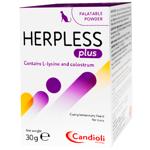 Порошок для котів Candioli Herpless Plus для лікування вірусів герпесу 30г