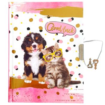 Блокнот Malevaro Друзі на замочку 56 аркушів - купити, ціни на Таврія В - фото 1