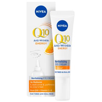 Крем Nivea Q10 Energy для шкіри навколо очей відновлюючий проти зморшок 15мл - купити, ціни на - фото 1