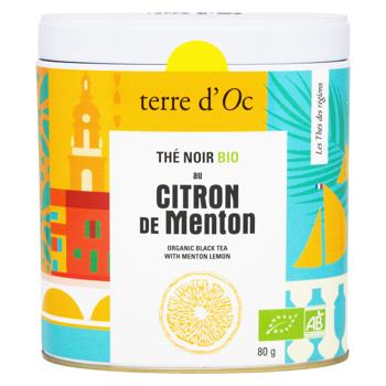 Чай TR 80г чорний Лимон-Мята (Фр) - купити, ціни на КОСМОС - фото 1