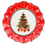 Bona Di Festive Flair Porcelain Dessert Plate 20.5cm