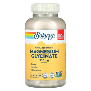 Solaray High Absorption Magnesium Glycinate 350mg 240 capsules - buy, prices for Biotus - photo 1