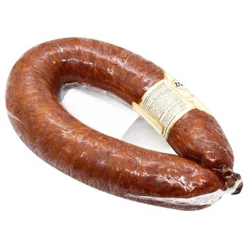 Колбаса Зоря Днепра Краковская полукопченая высший сорт - купить, цены на Чудо Маркет - фото 2