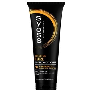 Кондиціонер Syoss Intense Curls для хвилястого, курчавого волосся 250мл