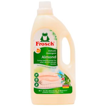 Бальзам для прання Frosch Мигдалеве молочко для прання вовни і делікатних тканин 1,5л