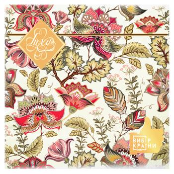 Салфетки столовые Luxy Декоративная фантазия 3-слойные 33х33см 18шт