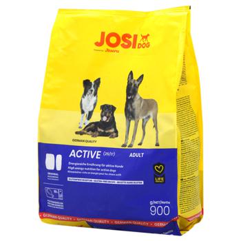 Корм сухой Josera JosiDog Active с домашней птицей для активных собак 900г - купить, цены на МегаМаркет - фото 1