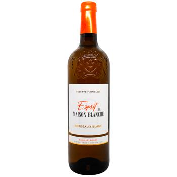 Maison Blanche Bordeaux Blanc White Dry Wine 12% 0.75l - buy, prices for WINETIME - photo 1