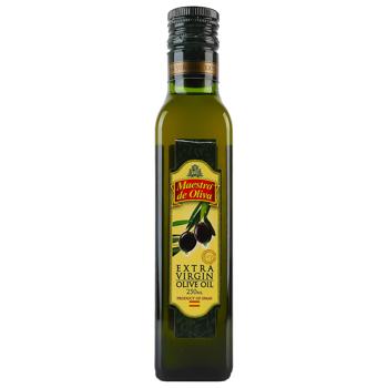 Олія оливкова Maestro de Oliva Extra Virgin нерафінована 250мл - купити, ціни на Епіцентр FOOD - фото 1