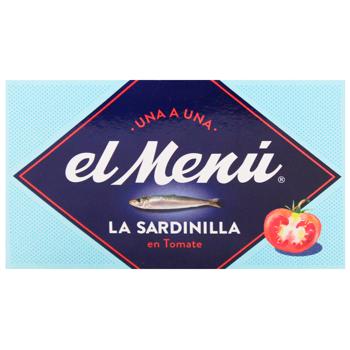 El Menu Mediterranean Sardines in Tomato 90g - buy, prices for WINETIME - photo 2