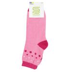 Носки Premier Socks Эконом Горошки детские махровые р.18-20 розовый