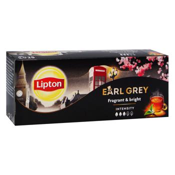 Чай черный Lipton Earl Grey с ароматом бергамота 1,5г*25шт - купить, цены на - фото 3