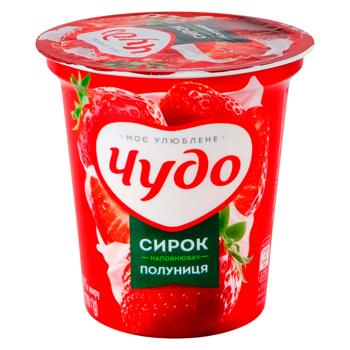 Chudo Strawberry Whipped Curd Dessert 5% 170g - buy, prices for - photo 1