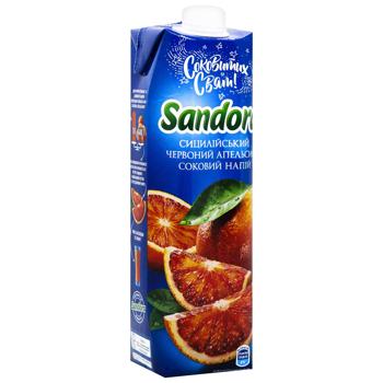 Sandora Sicilian Red Orange Juice Drink 0.95l - buy, prices for Za Raz - photo 3