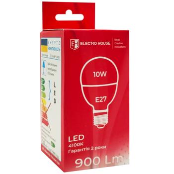 Electro House LED Bulb G45 10W 4100K 220V E27 - buy, prices for Vostorg - photo 2