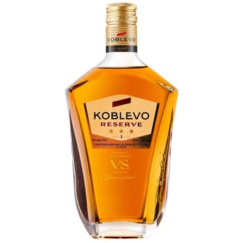 Koblevo Reserve cognac V.S. 3 yrs 40% 250ml - buy, prices for Biotus - photo 1