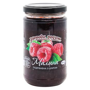 Zdorova rodyna Raspberries with sugar 350g - buy, prices for COSMOS - photo 1