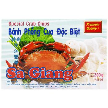 Sa Giang Chips with Crab Flavor 200g - buy, prices for - photo 2