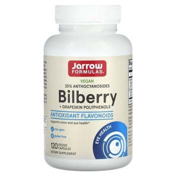 Jarrow Formulas Bilberry 120 capsules