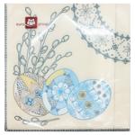 Серветки Eurogroup Пасхальна стильна 3-х шарові 33х33см 18шт