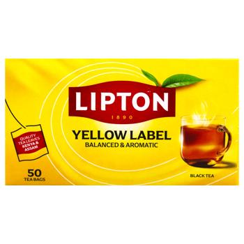 Lipton Yellow Label Black Tea 2g*50pcs - buy, prices for Za Raz - photo 3